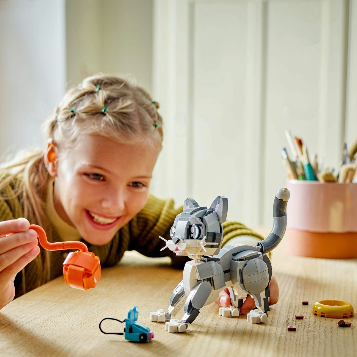 Lego Creator 3 en 1 animales gatos juguetones - 31163