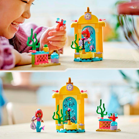 Lego Disney Princess - Juguete de construcción del escenario musical de Ariel (43235)