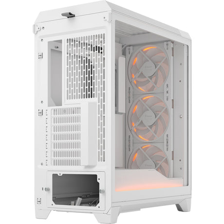Fractal design meshify 3 ambience pro rgb carcasa midi torre (blanco | 2x usb-a | 1x usb-c | rgb | vidrio templado)