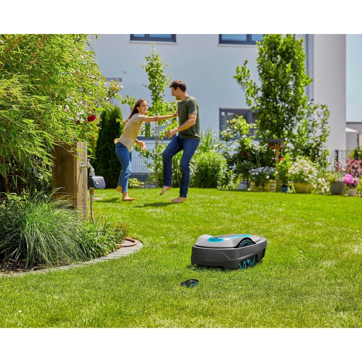 Sensor inteligente de humedad del suelo Gardena - funciona con pilas