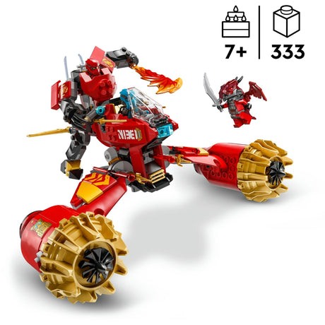 Lego ninjago 71830 vehículo de tormenta mecha de kai