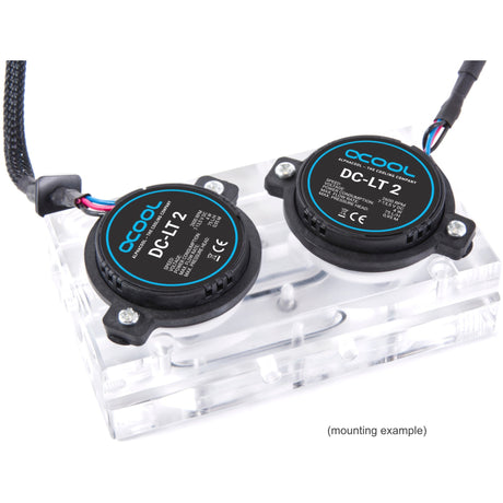 Alphacool dc-lt 2 - 2600rpm cerámica - 12v dc - (3 sinus pcb) bomba (negra)