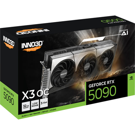 Inno3d n50903-32d7x-17593928 nvidia geforce rtx™ 5090 x3, 32 GB, GDDR7, 512 bits, 1792 GB, PCIe 5