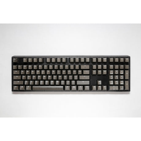 Teclado mecánico Ducky one 3 aura rgb (negro, diseño estadounidense (qwerty), marrón cereza mx, 100%, abs de doble disparo, intercambio en caliente)