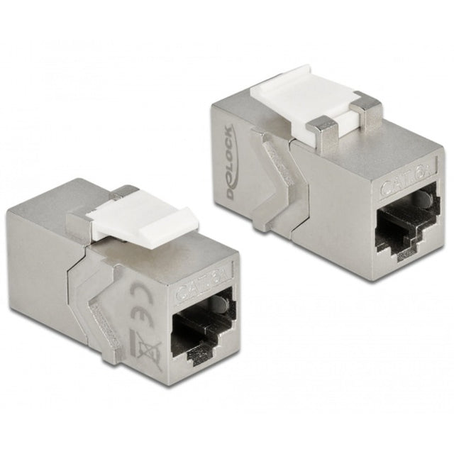 Delock módulo keystone conector rj45 a conector rj45 cat.6a