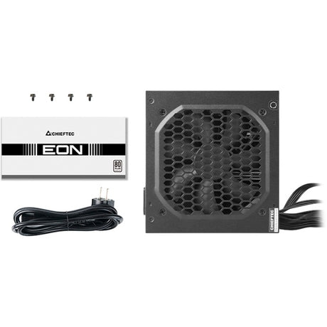 Chieftec eon zpu-500s, fuente de alimentación de 500 vatios (negro, 1x pcie)
