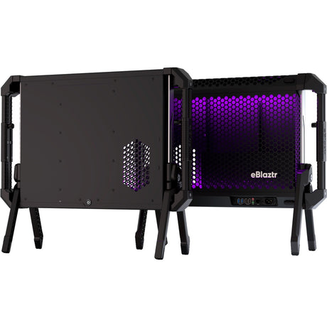 Carcasa de escritorio Eblaztr PC case (negro (mate))