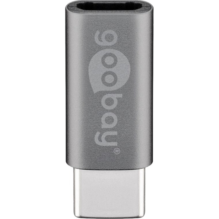 Adaptador Goobay USB-C a micro-USB (gris)