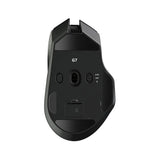 Ratón para juegos Mchose g7 (negro, 12.000 ppp, Bluetooth USB-C de 2,4 GHz)