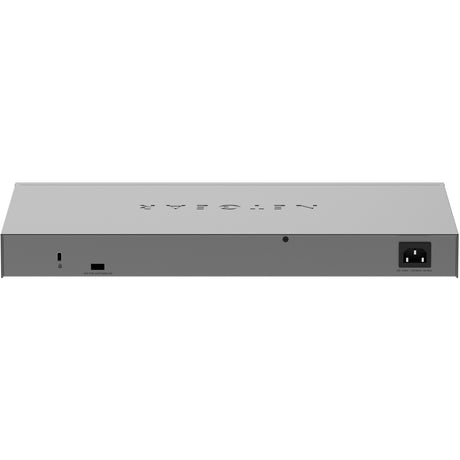 Conmutador inteligente Netgear de 24 puertos gigabit poe+ con 4 puertos sfp+ (gris, 10 g, gestionado inteligentemente)