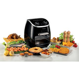 Ariete airy freidora horno 4619 00 freidora de aire caliente (negra, 11 litros)