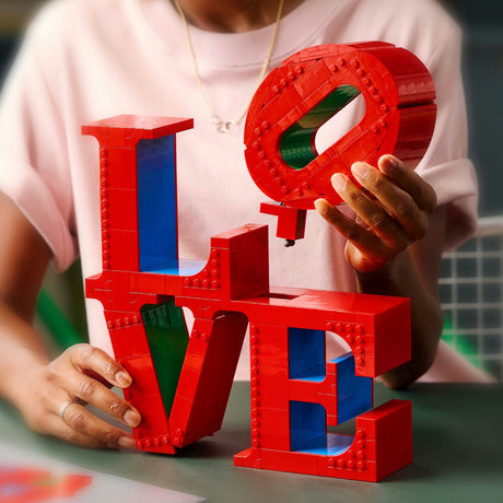 Lego art love kit de construcción de accesorios para el hogar para adultos, regalo de San Valentín - 31214