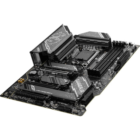 Placa base MSI Z790 Gaming Plus Wi-Fi Socket 1700 (gris negro, RAID, 2,5 GB-LAN, Wi-Fi 6e, BT, Sonido, ATX)
