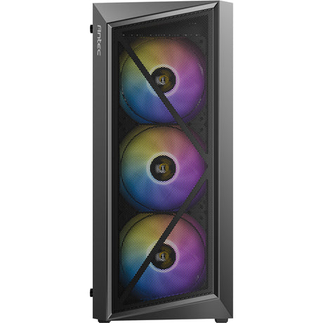 Carcasa torre midi Antec ax67 argb (negro | 3x usb-a | vidrio templado)