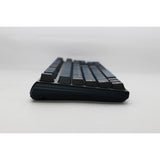 Ducky one 3 pro, teclado para juegos (negro, diseño estadounidense, azul cherry mx2a, led rgb, pbt de doble disparo, mecánica quack, intercambio en caliente)