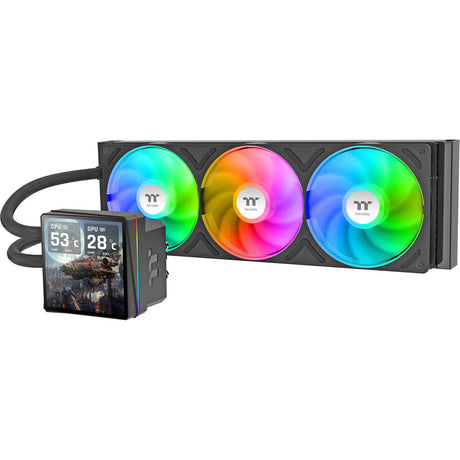 Thermaltake TH360 V3 Ultra ARGB Sync AIO Enfriador líquido Refrigeración por agua (Negro)