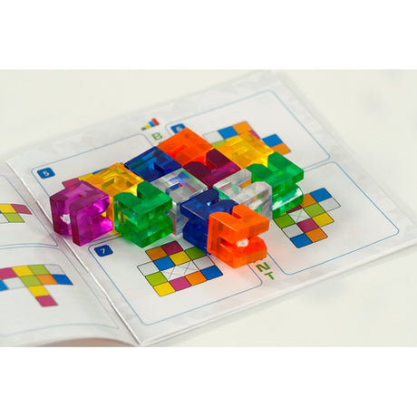 999games 999 games flex puzzler crystal thinking game (holandés, 1 jugador, a partir de 7 años, 80 tareas)
