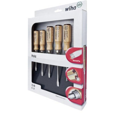Juego de destornilladores Wiha (marrón, 6 piezas)