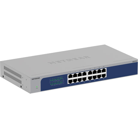 Conmutador Netgear gs516 (gris azul)