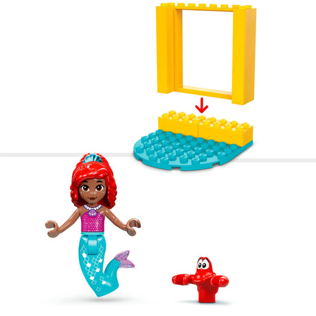 Lego Disney Princess - Juguete de construcción del escenario musical de Ariel (43235)