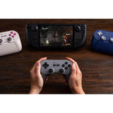 Gamepad bluetooth 8bitdo pro 3 (gris negro, switch 1 2, pc, android, usb bluetooth 2,4 ghz)