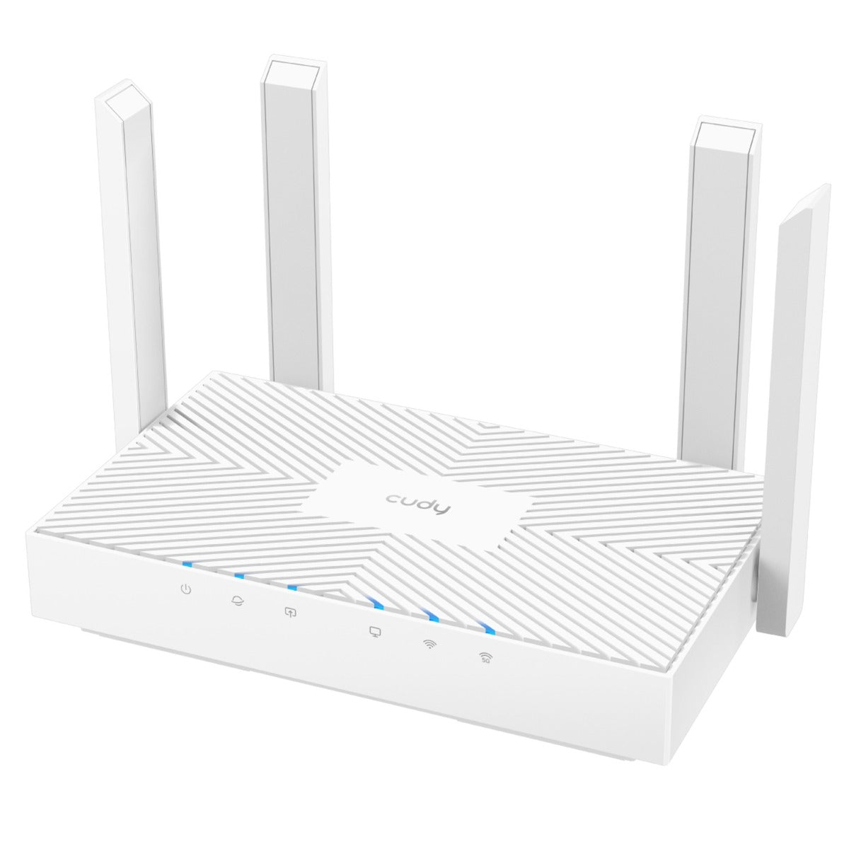 Enrutador wi-fi gigabit cudy ac1200 (blanco, aplicación)