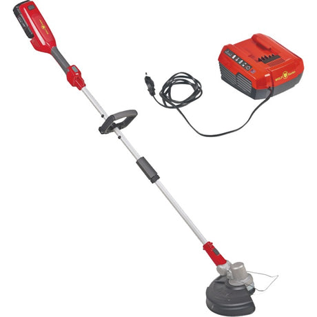 Cortacésped a batería Wolf-garten Lycos 40 300 t 30cm se (rojo gris, batería incluida)