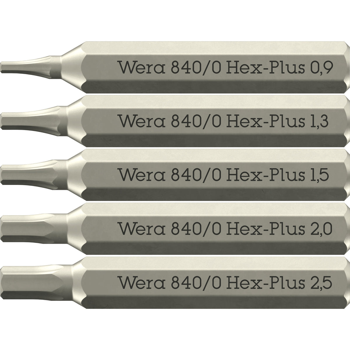 Wera tool-check modular micro 1, juego de puntas de 21 piezas (negro verde)