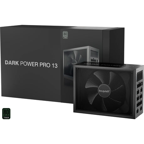 ¡Tranquilizarse! fuente de alimentación modular dark power pro 13 de 1300 vatios (negro, 2x 12vhpwr, 6x pcie)