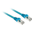 Cable de red Sharkoon SFTP, RJ-45 con Cat.6 (azul, 10 metros)