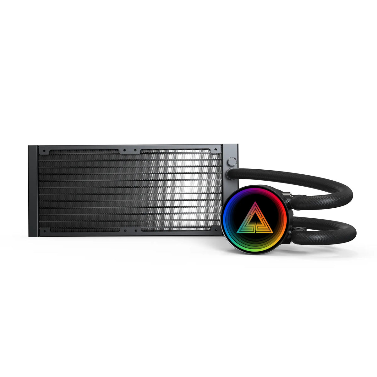 Montech lightflow argb 240 refrigeración por agua (negro)
