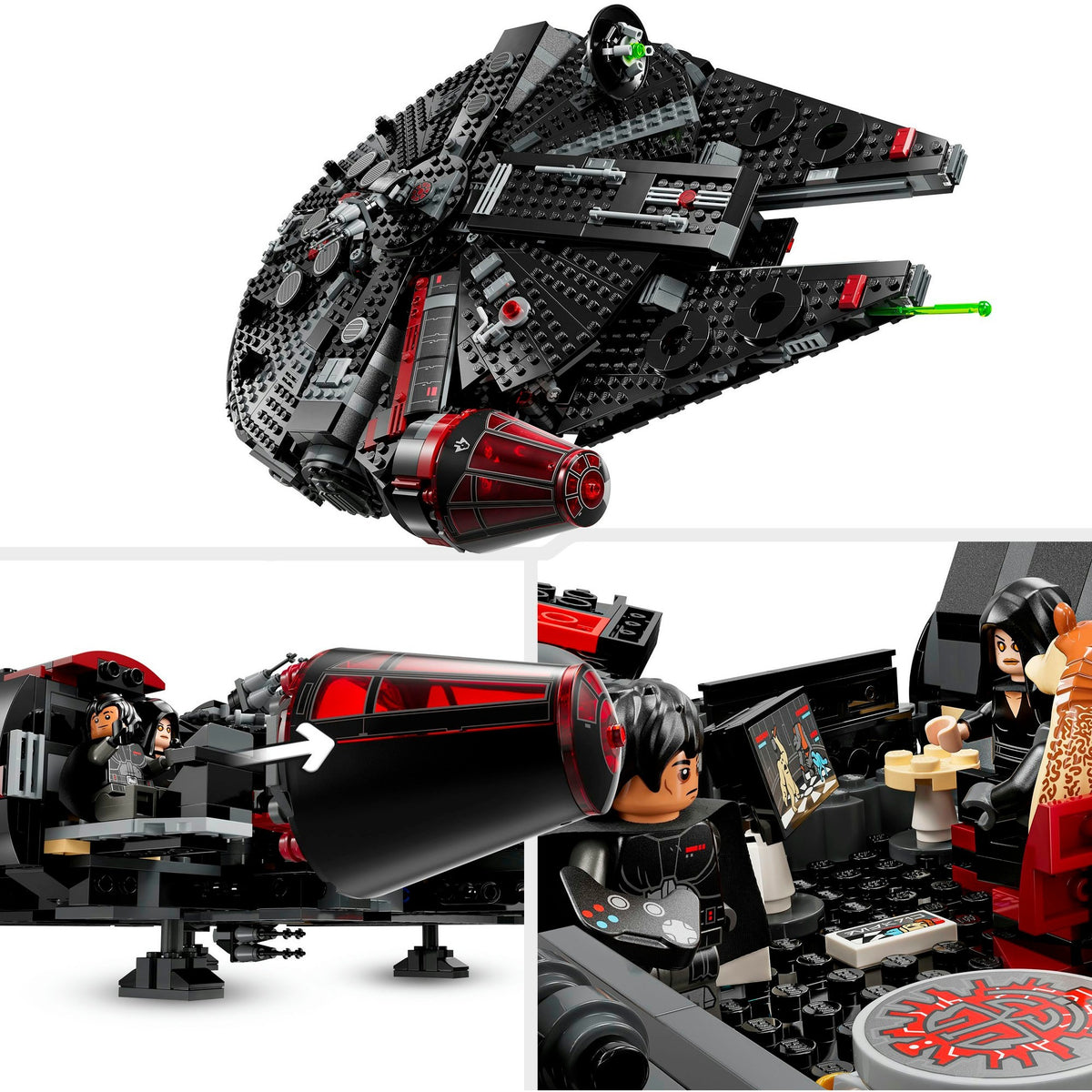 Lego star wars halcón oscuro - 75389