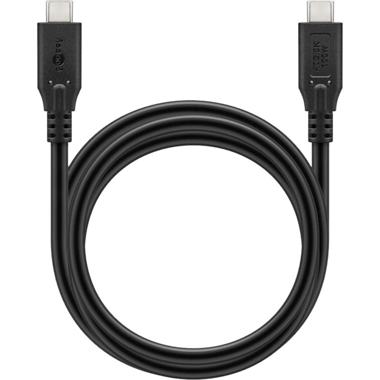 Goobay USB-C 4.0 > Cable USB-C (negro, 2 metros)