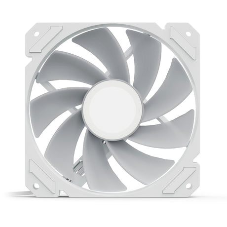 Sharkoon Shark Mirror rgb pwm ventilador con caja inversa (blanco, 120 x 120 x 25 mm)