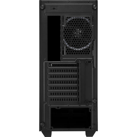 Carcasa de torre midi Sharkoon rgb lit 100 (negro | 3x usb-a | rgb | ventana)