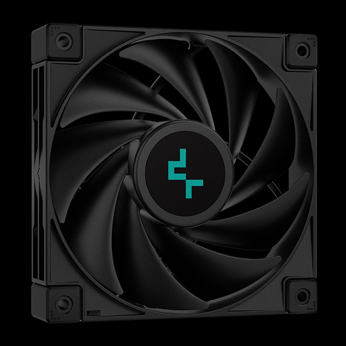 Enfriador de CPU Deepcool ak400 zero dark plus (negro)
