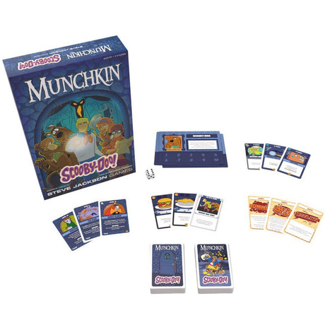 Red europea de jugadores munchkin: juego de cartas scooby-doo (inglés, 3 - 6 jugadores, 60 minutos, a partir de 10 años)
