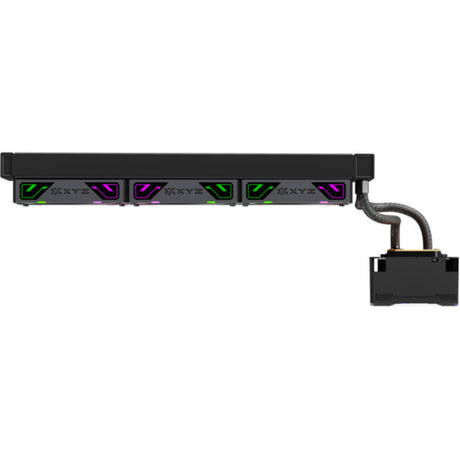 Xyz pc gear hydrotemp aio 360 refrigeración por agua (negro, argb, pwm)