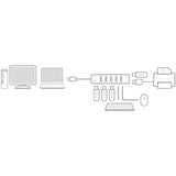 Act hub USB ac6215 negro