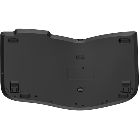 Teclado recargable kensington pro fit ergo kb675 eq tkl (negro, diseño eu (qwerty), membrana, 80% (tkl), bluetooth, 2,4 ghz