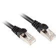 Cable de conexión Sharkoon SFTP, RJ-45 con Cat.6 (negro, 5 metros)