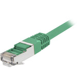 Cable de conexión Sharkoon rj45 cat.5e s ftp 10m (verde)