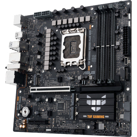Placa base Asus Tuf Gaming B860M-Plus WiFi Socket 1851 (2,5 GB-LAN, WiFi 7, BT, Sonido, µATX)