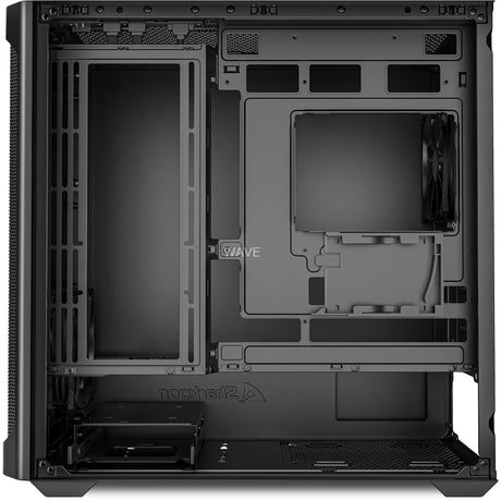 Carcasa mini torre Sharkoon mk4 rgb strip (negro | 2x usb-a | 1x usb-c | rgb)