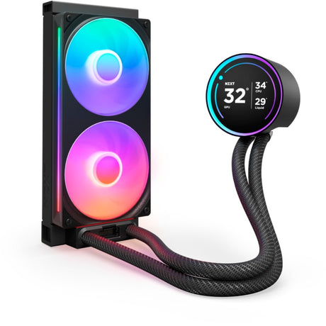 Refrigeración por agua NZXT Kraken Elite 240 RGB (negro)
