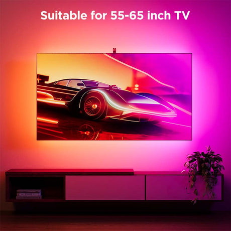 La iluminación de Govee Smart TV importa - retroiluminación 3s de 55-65 pulgadas - edición de Netflix