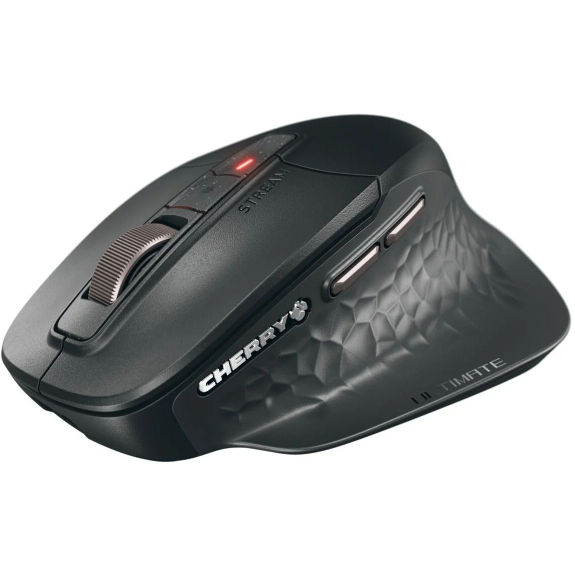 Cherry stream mouse ultimate (cobre negro, 6.000 ppp, Bluetooth 2,4 GHz USB)