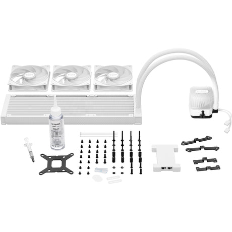 ¡Tranquilizarse! Light Loop 360 argb refrigeración por agua (blanco, conector de ventilador pwm de 4 pines)