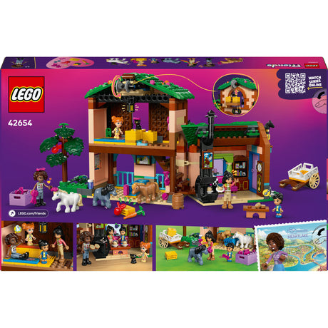 Lego friends - juguete de construcción de granja y establo de ponis (42654)