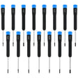Juego de destornilladores de precisión Ifixit Marlin, 15 piezas (negro azul)